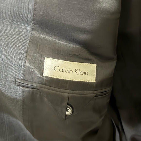 Calvin Klein Charcoal Suit - Picture 2 of 5